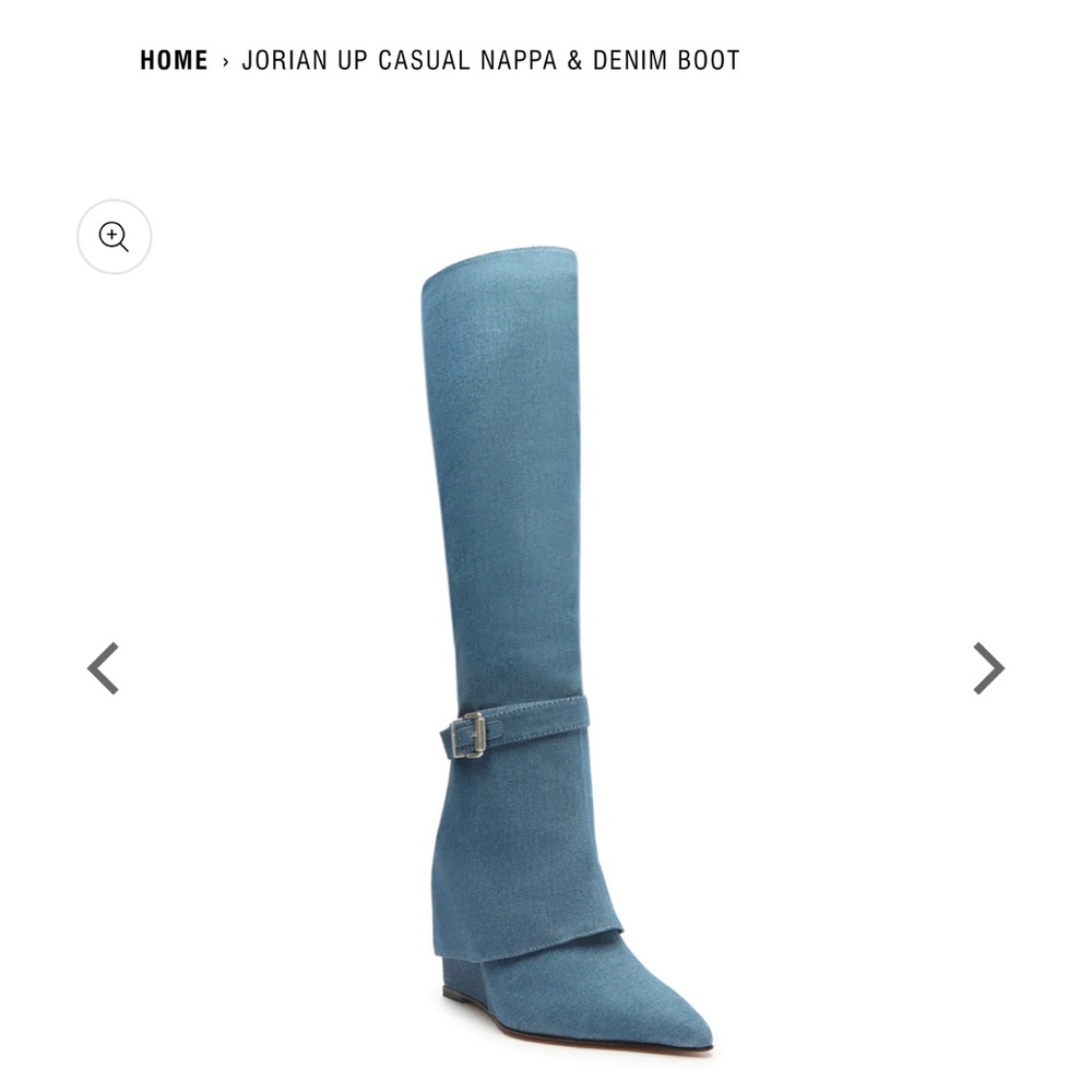 Jorian Up Casual Nappa & Denim Boot